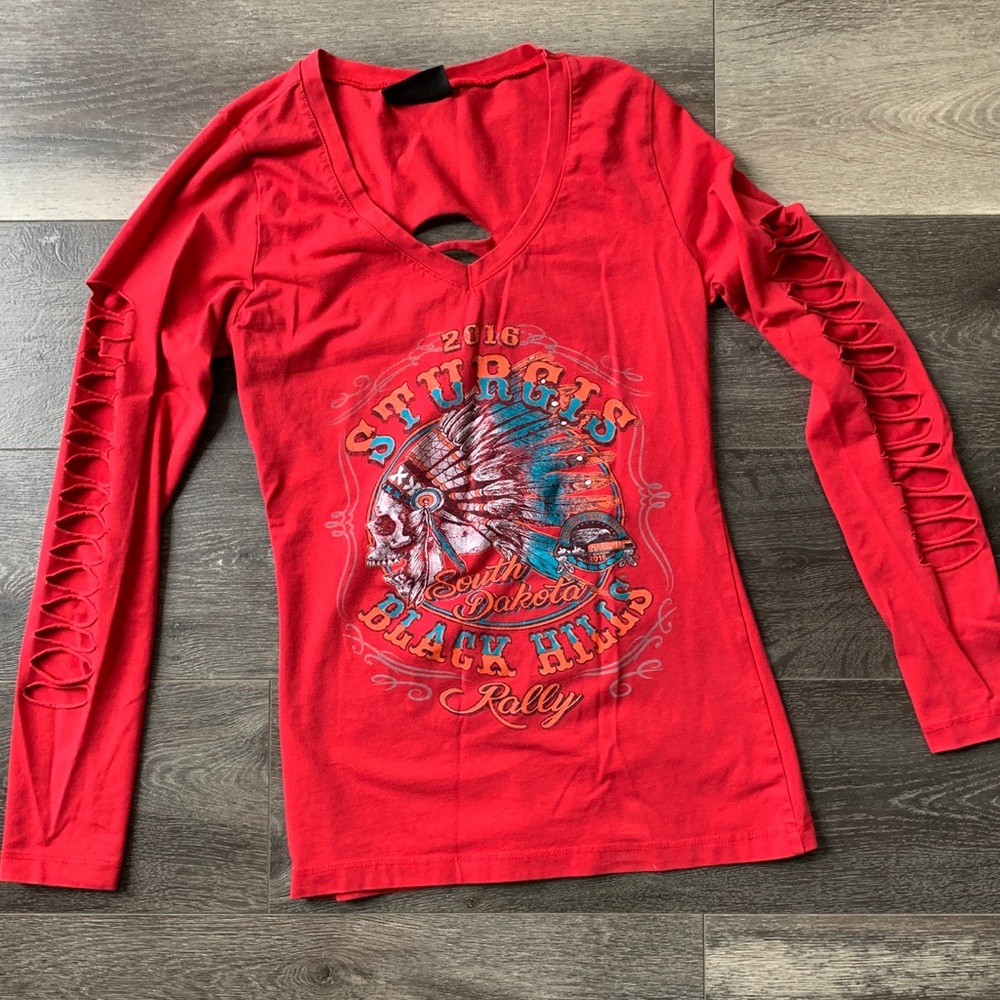 Sturgis Long Sleeve with cutouts